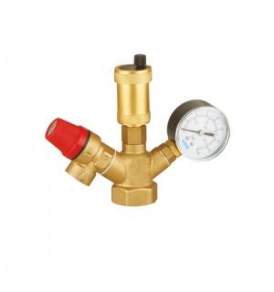 Группа безоп. котла Мини Латунь 1,5 bar  Vieir