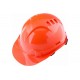 Каска защитная с храповым механизмом оранжевая СИБРТЕХ