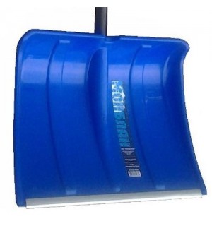 Лопата снеговая пласт.б/черен. 550*375мм ал пл Монблан