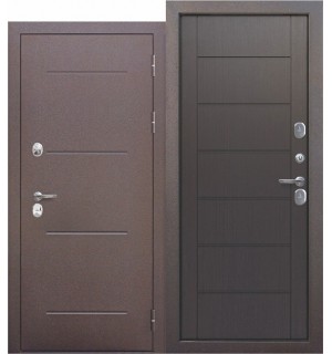 Дверь мет. ISOTERMA 11см (960L) левая медный антик Темный кипарис