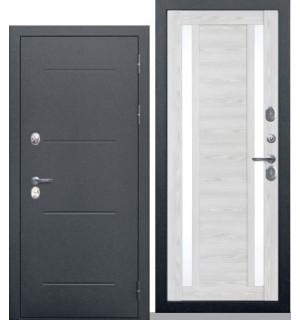 Дверь мет. ISOTERMA 11см (960R) правая серебро Ривьера айс Царга СБ-46