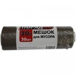Мешки для мусора 30л / 30шт.7мк рул.порядок