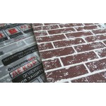 Огнеупорный лист коричневый (1200*600*10) кирпич