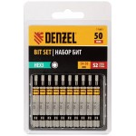 Бита 3мм*50мм сталь S2 шестигранный профиль DENZEL под винт