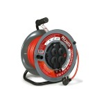 Удлинитель силовой на мет.катушке СУ-3*1,5-50/3 (выкл,4роз) Ресанта