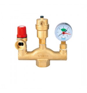 Группа безоп. котла Мини Латунь 3 bar  Vieir
