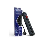 Удлинитель с сет.фильтром 5*3м. c/з выкл СФ-05В (3*0,75мм2) белый TDM