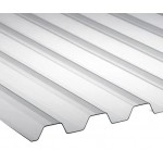 Профнастил из поликарбоната 2000*1,15*0,8мм Прозрачный