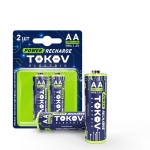 Аккумулятор АА/HR06 2500мАч блистер 2шт TOKOV ELECTRIC TKE-NMA-HR06/B2
