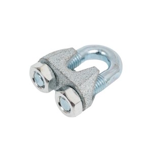 Зажим для ст. канатов DIN741 М12