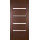 Полотно дверное Биланчино Ясень коричневый 800