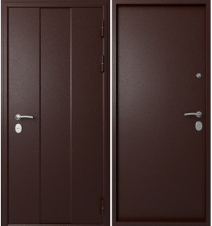 Дверь мет. Термо-5 Антик медь 960*1900 L МАЛЫШ