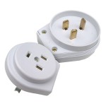 Розетка под плиту 32А 250В белый 1ф