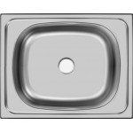 Мойка нерж. Наклад. 50*40  0,4мм. с отв,без сифона Юкинокс