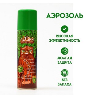 РЕФТАМИД ЛЕШИЙ ЭКСТРИМ 150мл аэрозоль от комаров, клещей и мошек,слепней,москитов /24