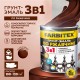 Грунт-эмаль по ржавчине 3в1 коричневая/2,7кг/FARBITEX/6шт