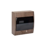Щит ЩРН-П-8 темное дерево IP41