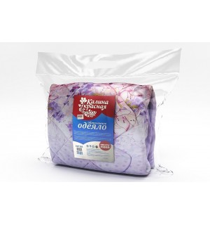 Одеяло 1,5сп 145*205  полиэстер Калина Красная 450гр/м2