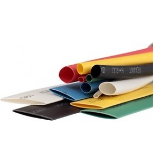 Трубка термоусадочная ТУТ№3 (ассорти) набор 10см 1мм-1шт,1,5мм-1шт,2мм-1шт,3мм-1шт