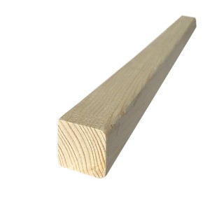 Брусок профилированный сухой строганный 40*40*2000