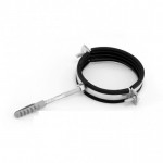 Хомут метал. 3" (87-92) с шурупом и дюбелем М8