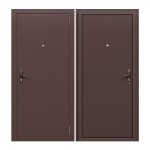 Дверь мет. ТАЙГА 5см (860R) правая мет мет медь